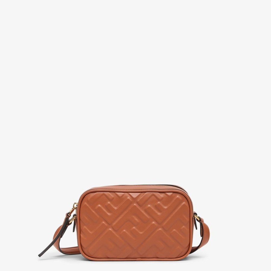 Donna Fendi Borse Mini | Mini Borsa In Pelle Marrone