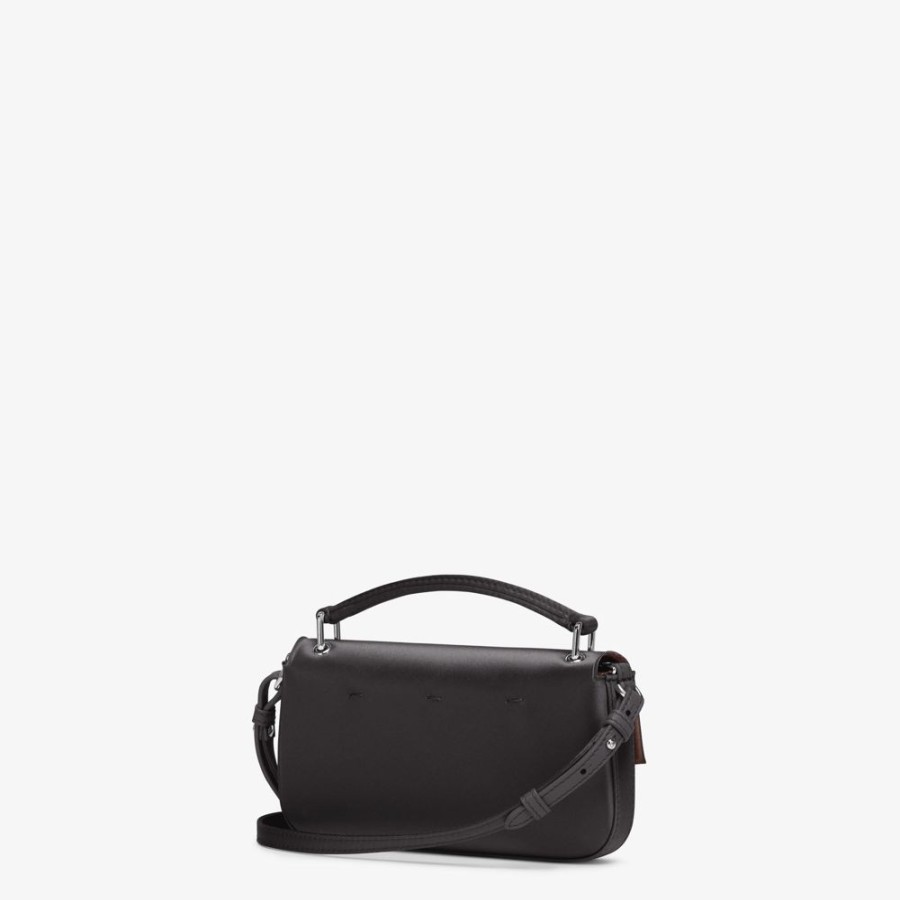 Donna Fendi Borse Mini | Pouch In Seta Nera