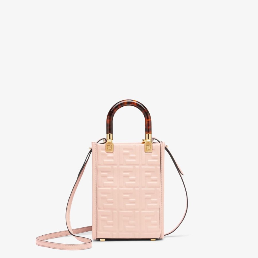 Donna Fendi Borse Mini | Minibag In Pelle Rosa