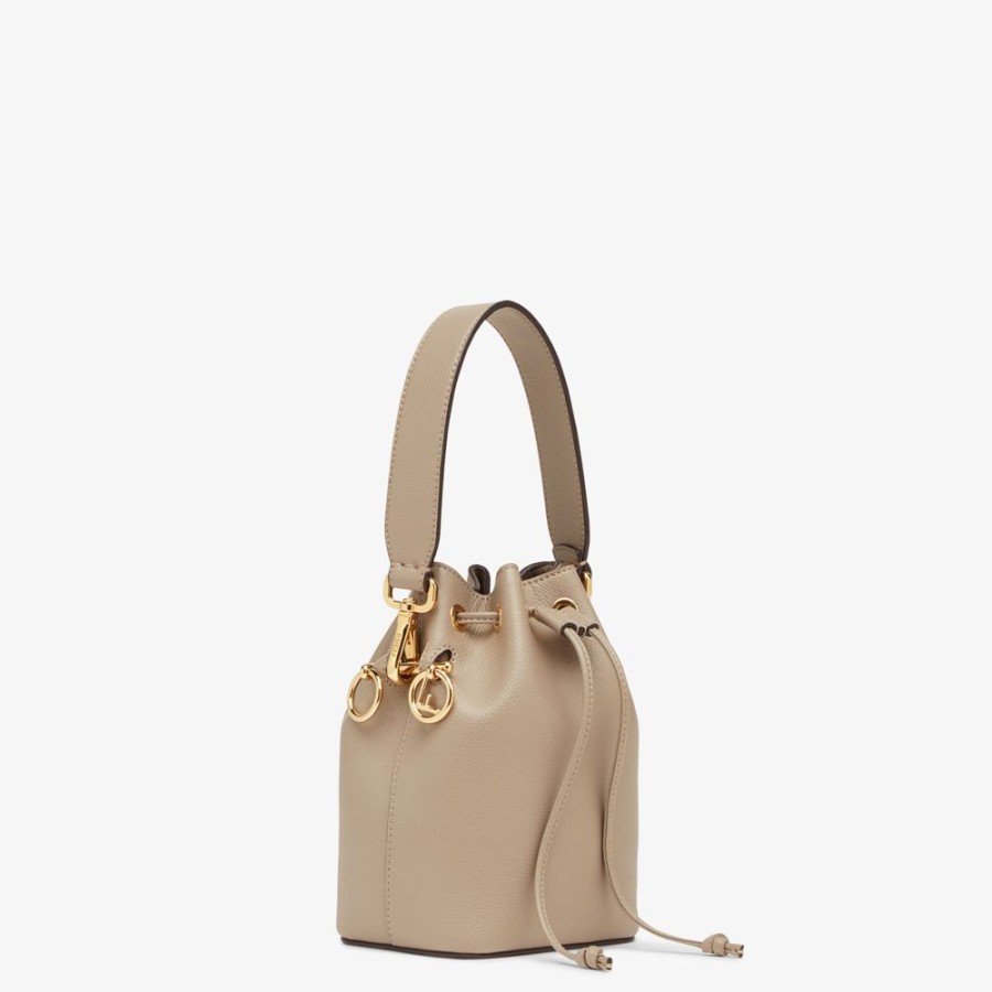 Donna Fendi Borse Mini | Minibag In Pelle Beige