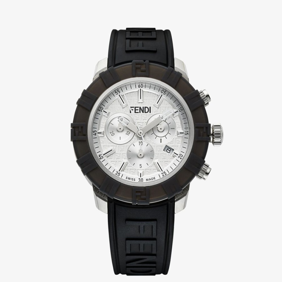 Uomo Fendi Orologi | 45 Mm - Orologio Cronografo