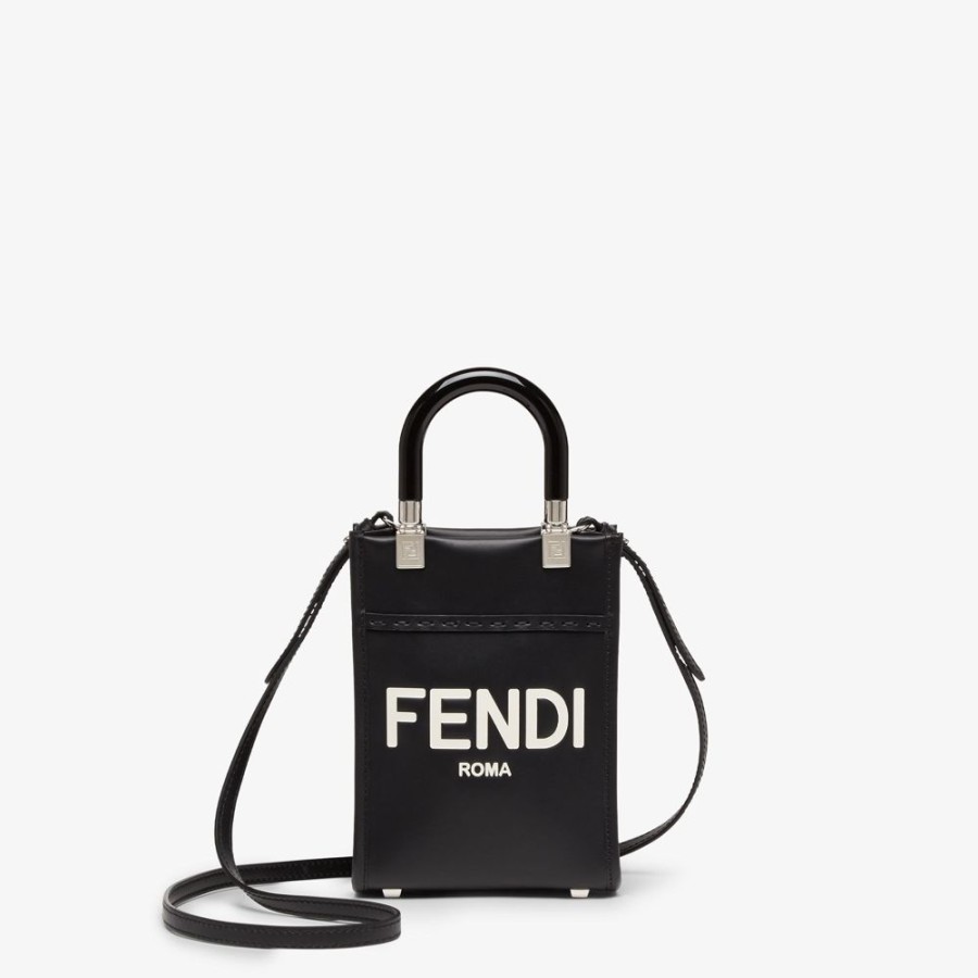 Donna Fendi Borse Mini | Minibag In Pelle Nera