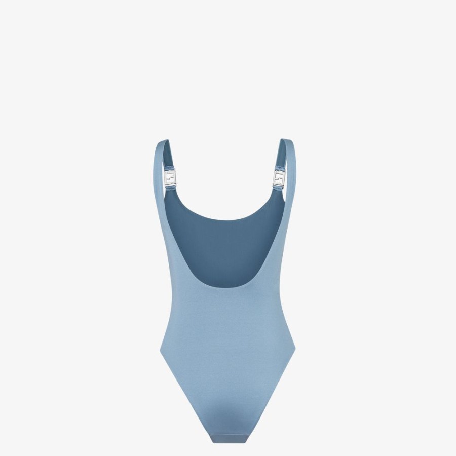 Donna Fendi Costumi Da Bagno | Costume In Lycra® Blu