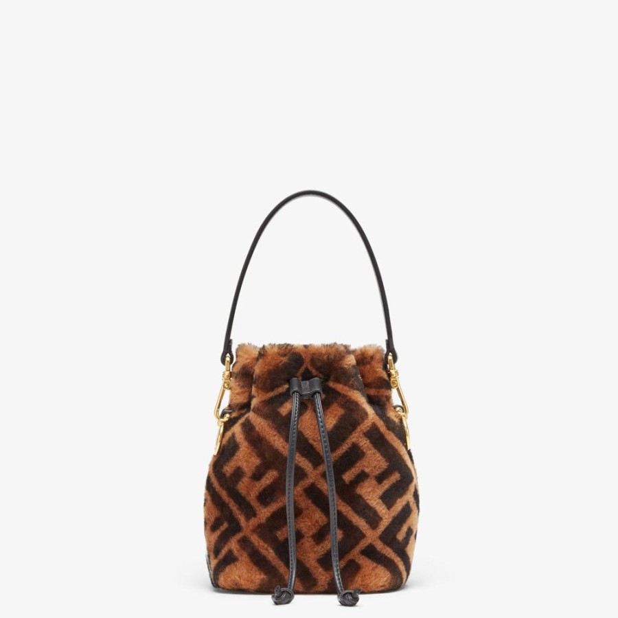 Donna Fendi Borse Mini | Minibag In Montone Marrone