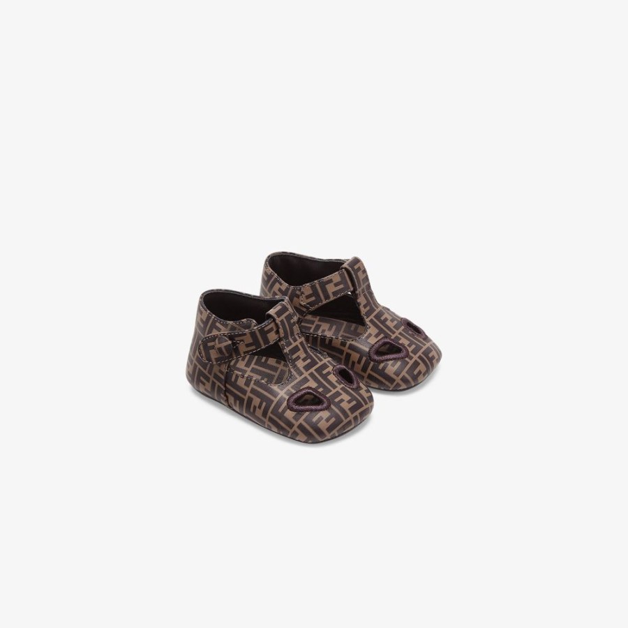 Bambini Fendi Bambina | Sandalo Baby In Pelle