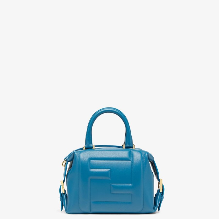 Donna Fendi Borse Mini | Minibag In Nappa Blu