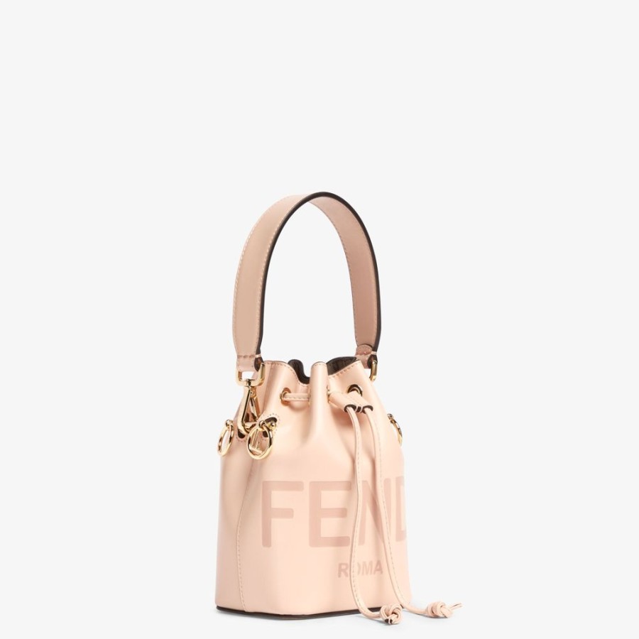 Donna Fendi Borse Mini | Minibag In Pelle Rosa Chiaro