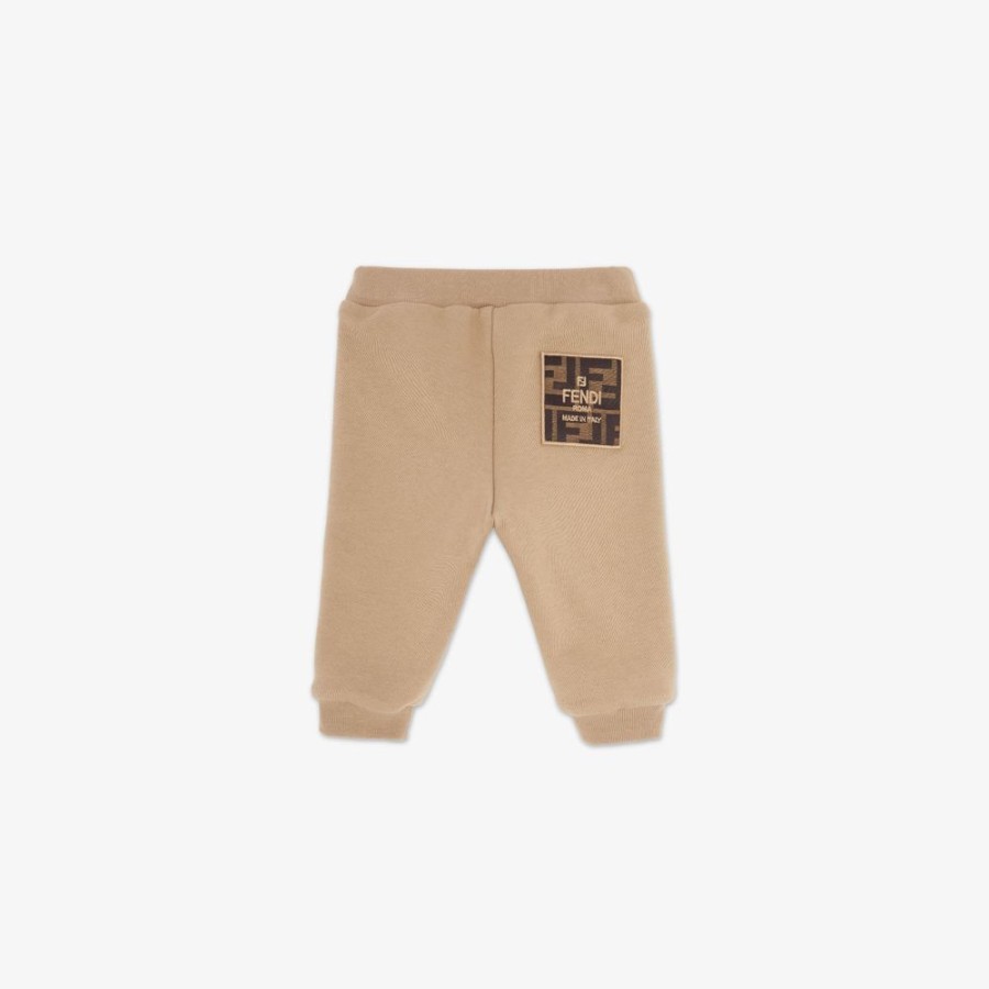 Bambini Fendi Bambina | Pantaloni Baby Jogging In Felpa