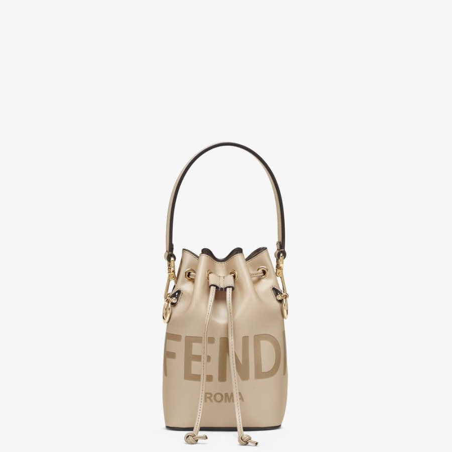 Donna Fendi Borse Mini | Minibag In Pelle Tortora