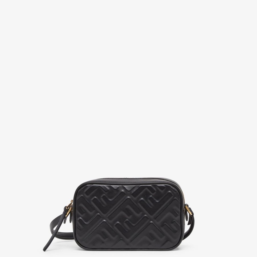 Donna Fendi Borse Mini | Mini Borsa In Pelle Nera