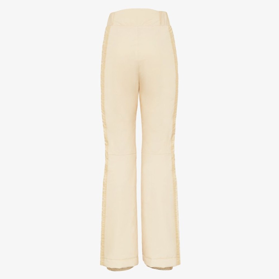 Donna Fendi Skiwear | Pantalone In Nylon Bianco