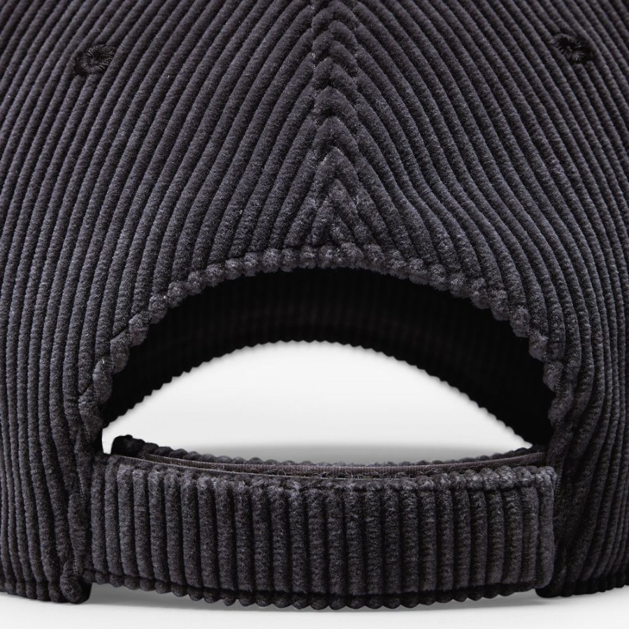 Uomo Fendi Cappelli E Guanti | Baseball Cap In Velluto Nero