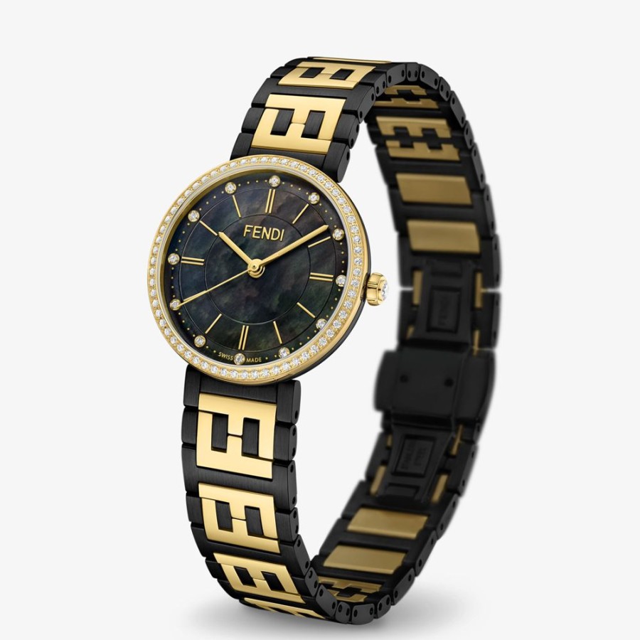 Donna Fendi Orologi | 29 Mm – Orologio Con Bracciale Con Logo Ff