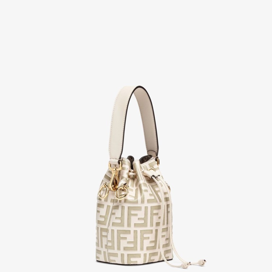 Donna Fendi Borse Mini | Minibag In Pelle Beige