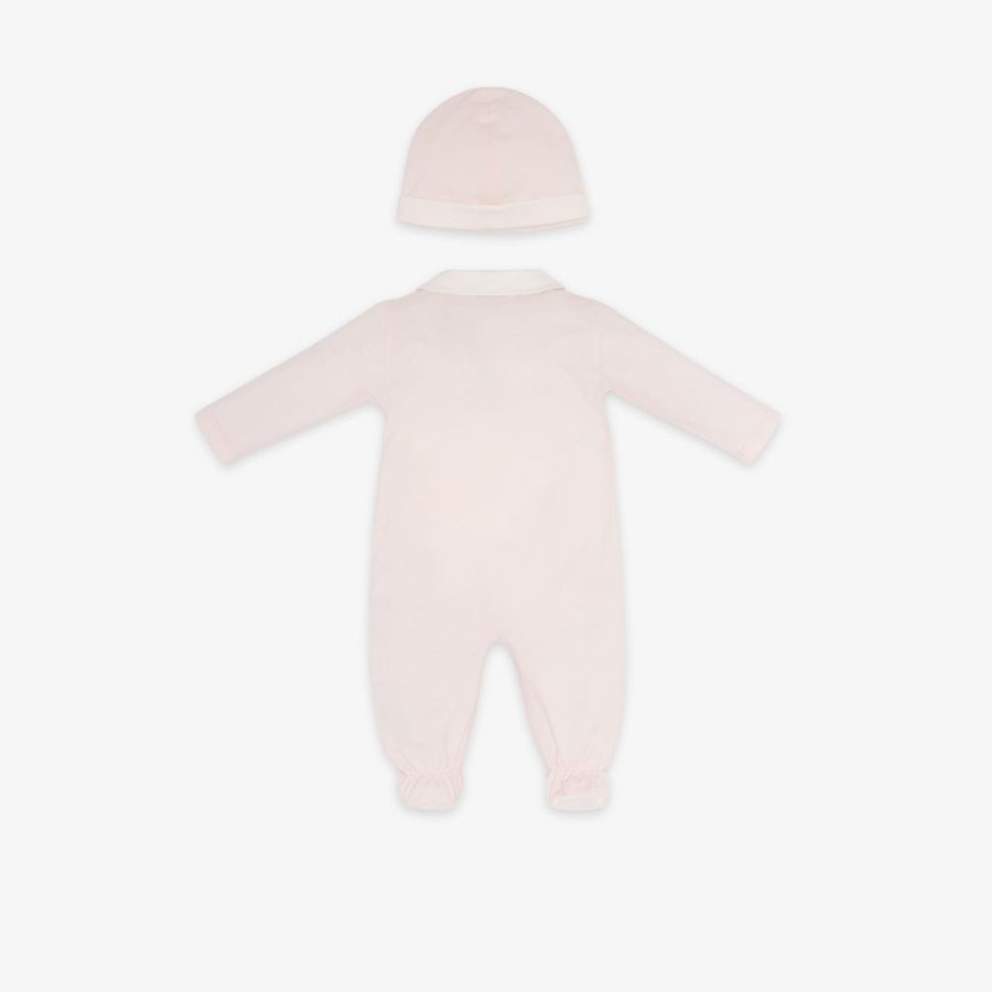 Bambini Fendi Bambina | Kit Baby In Jersey Rosa