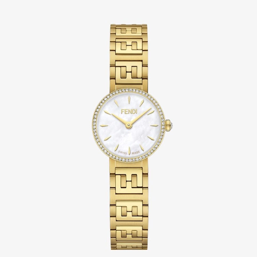 Donna Fendi Orologi | 19 Mm – Orologio Con Bracciale Con Logo Ff