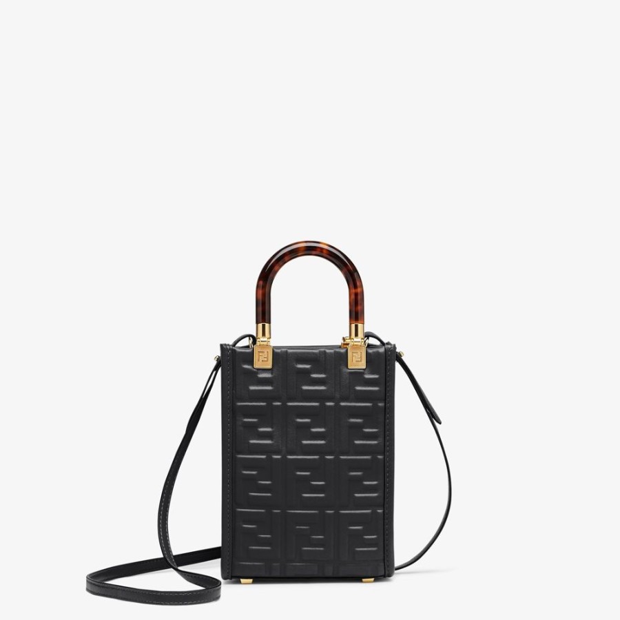 Donna Fendi Borse Mini | Minibag In Pelle Nera