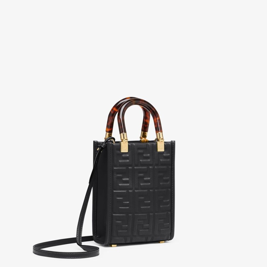 Donna Fendi Borse Mini | Minibag In Pelle Nera